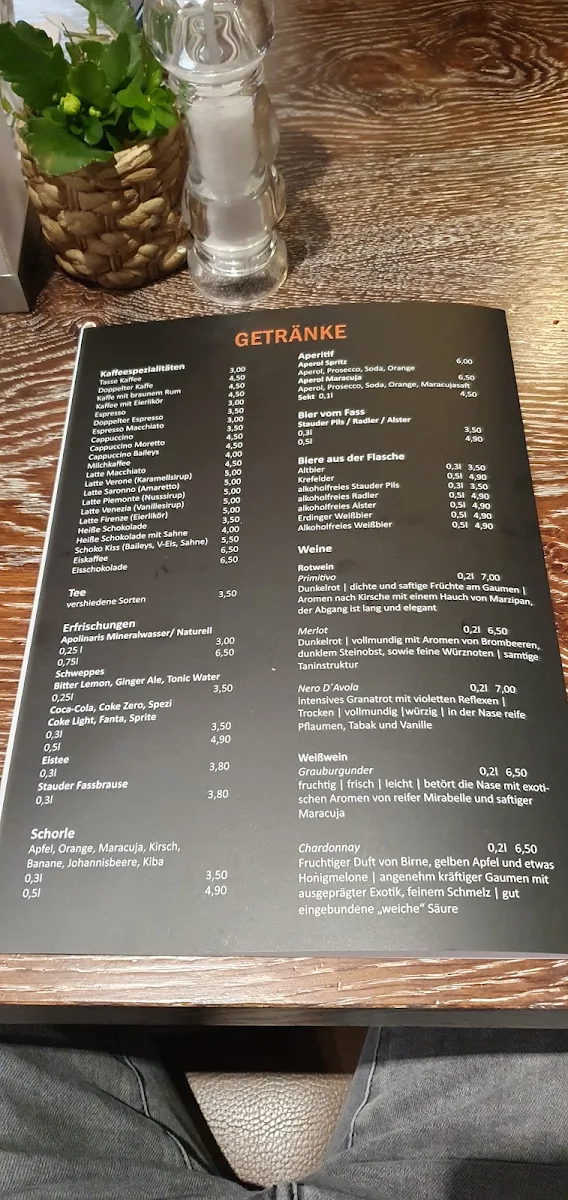 Speisekarte photo 2
