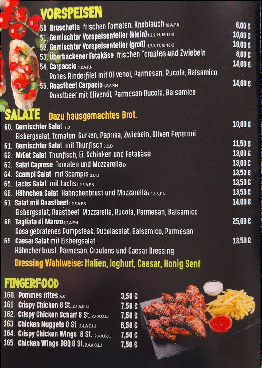 Speisekarte photo 1