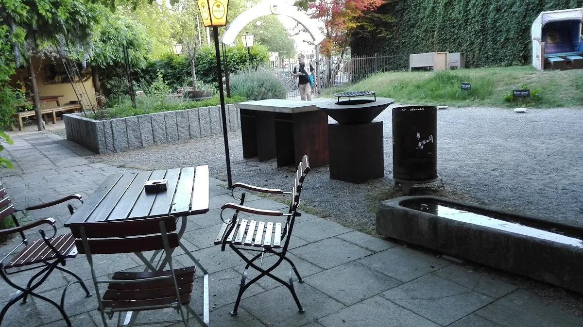 Atmosphäre, Riegele Biergarten
