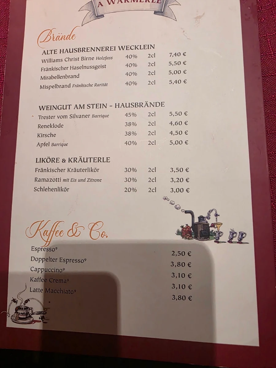 Speisekarte photo 5