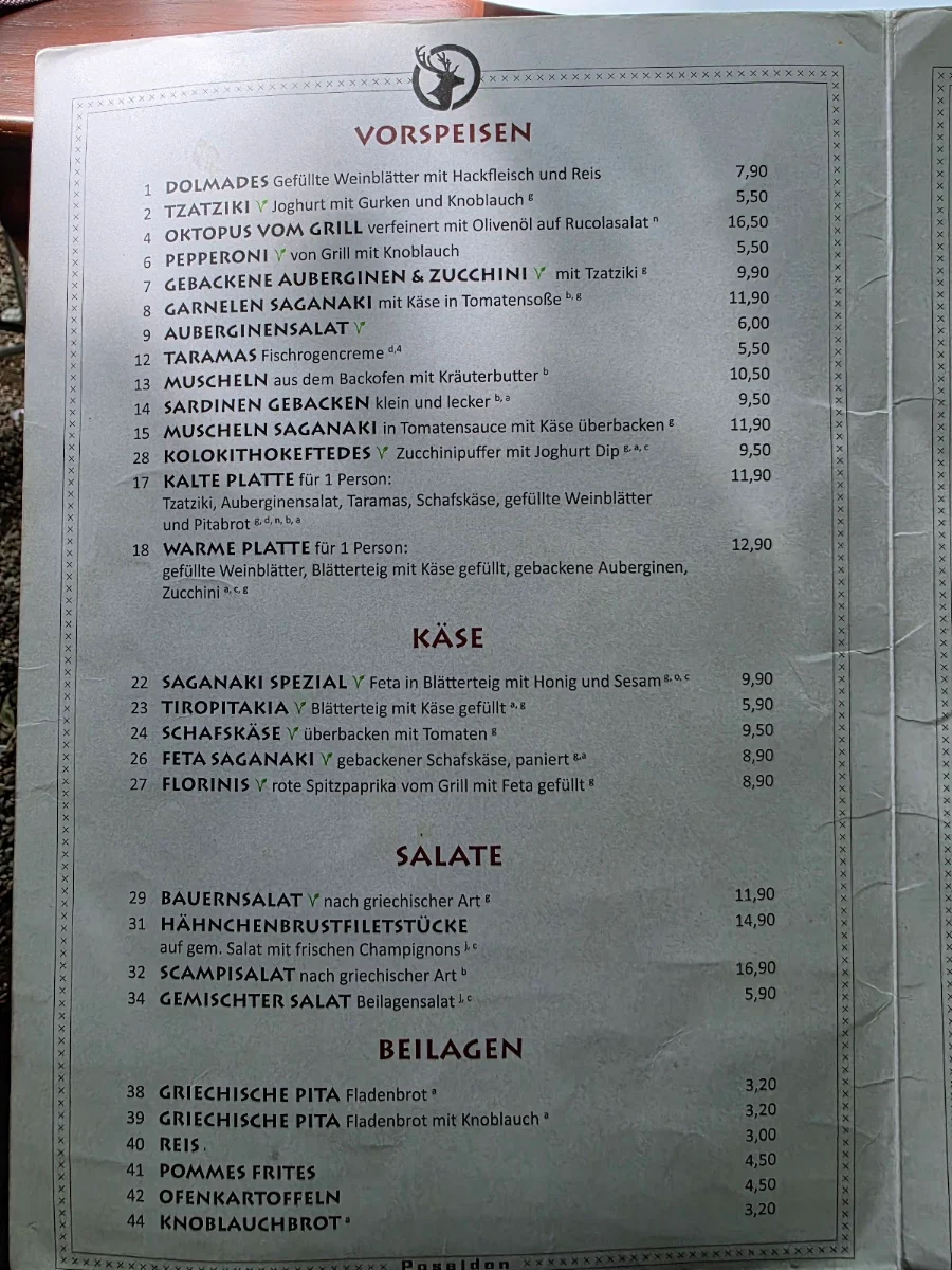 Speisekarte photo 2