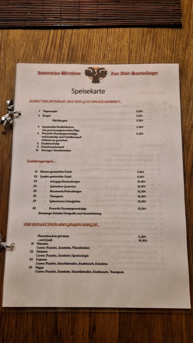 Speisekarte photo 3