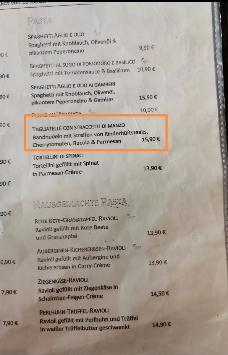 Speisekarte photo 4