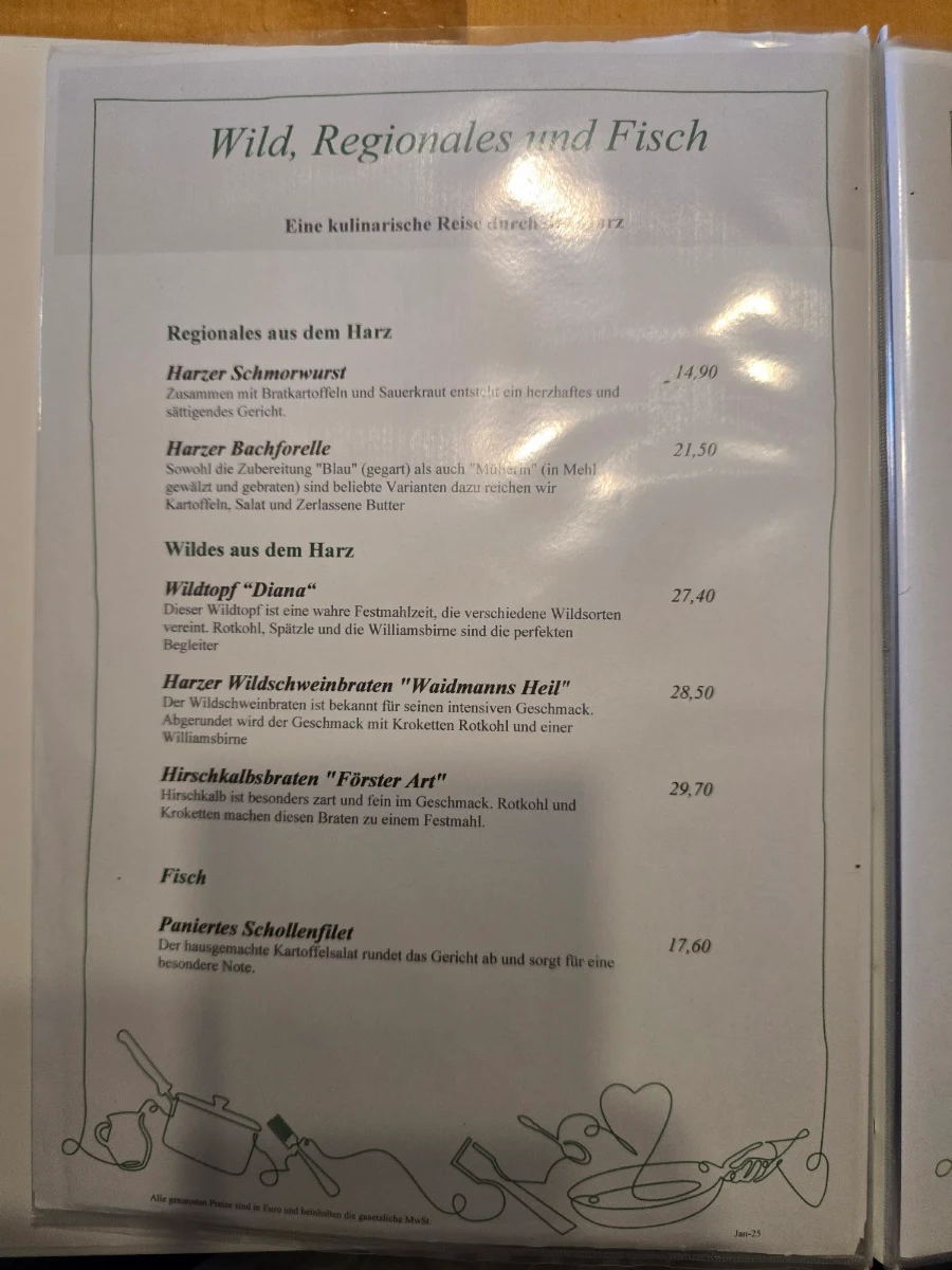 Speisekarte photo 1