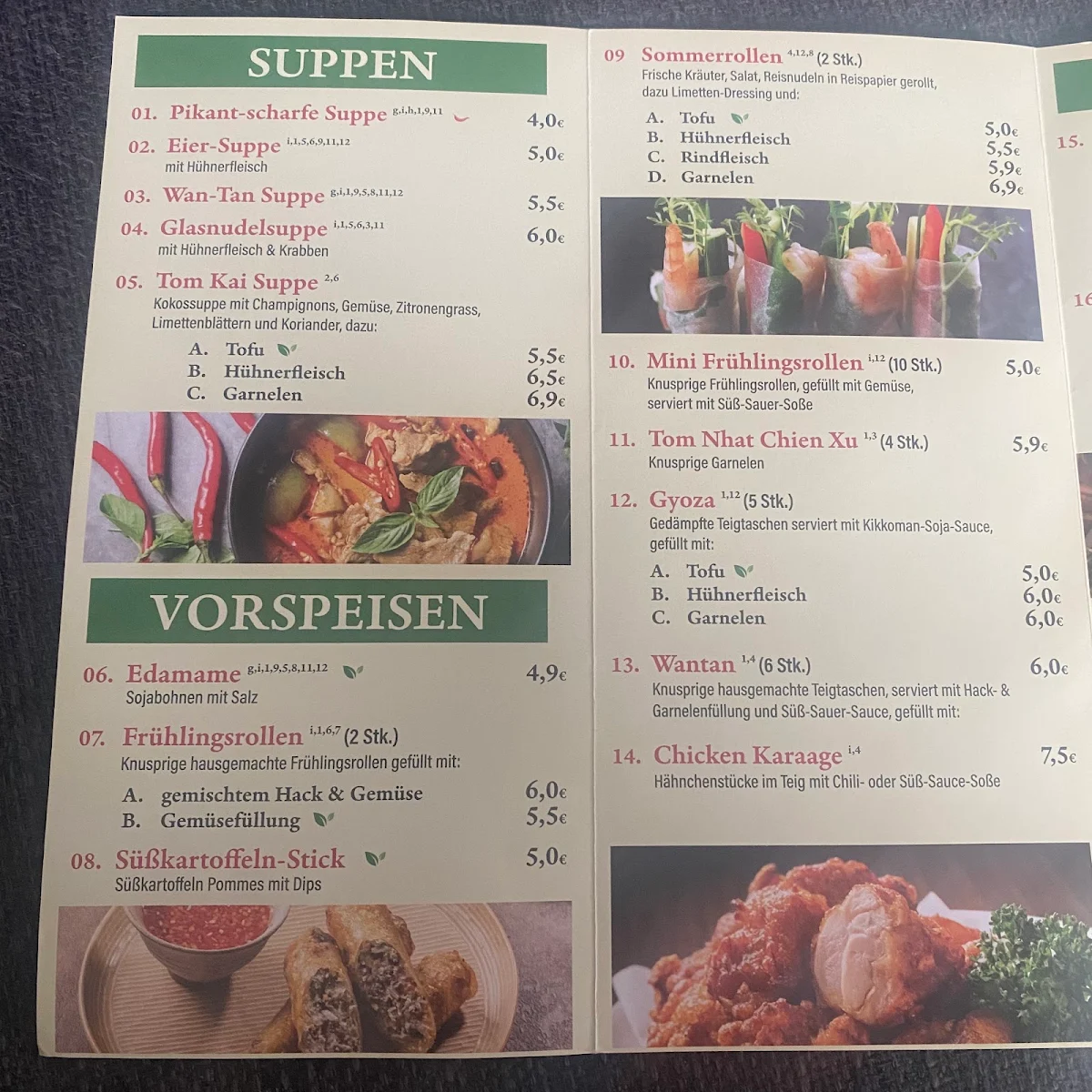 Speisekarte photo 6