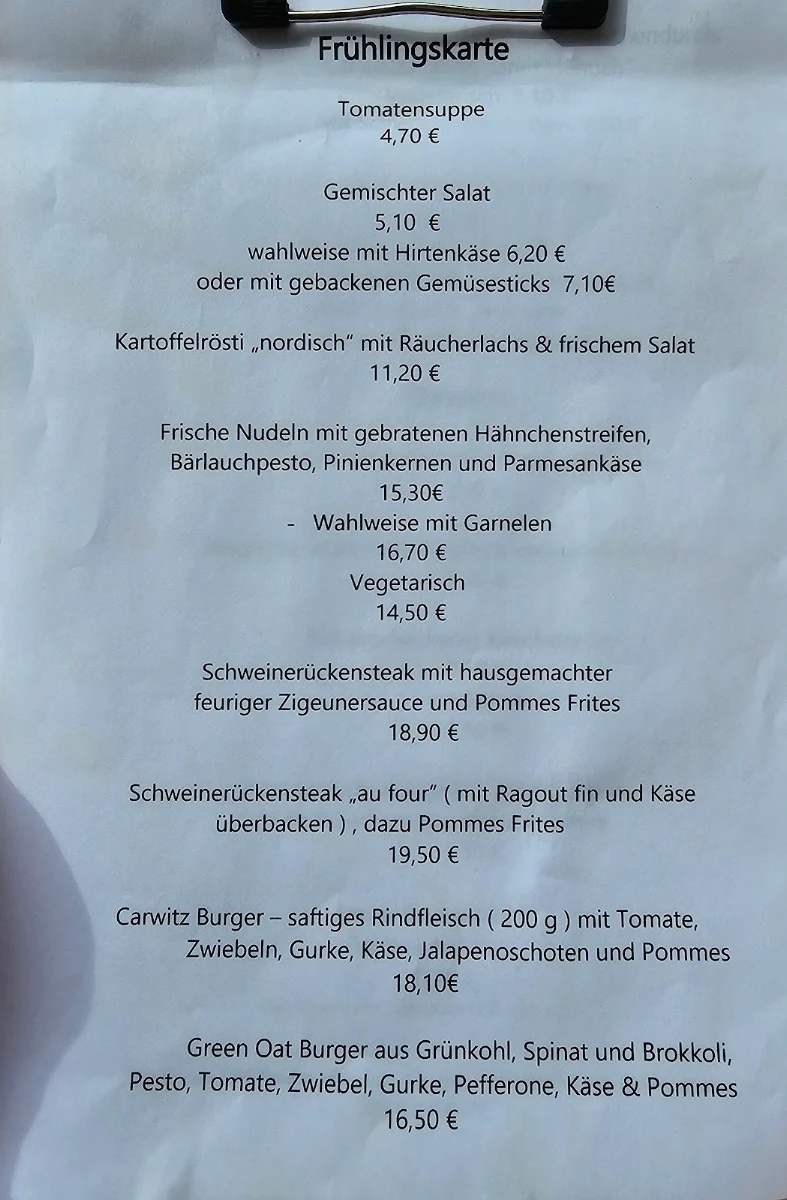Speisekarte photo 3