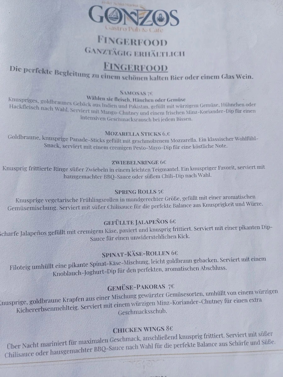 Speisekarte photo 3