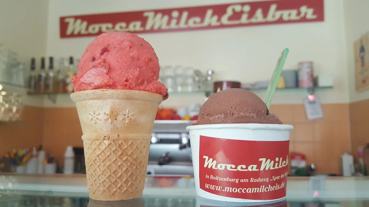 Essen und Trinken, Mocca Milch Eisbar