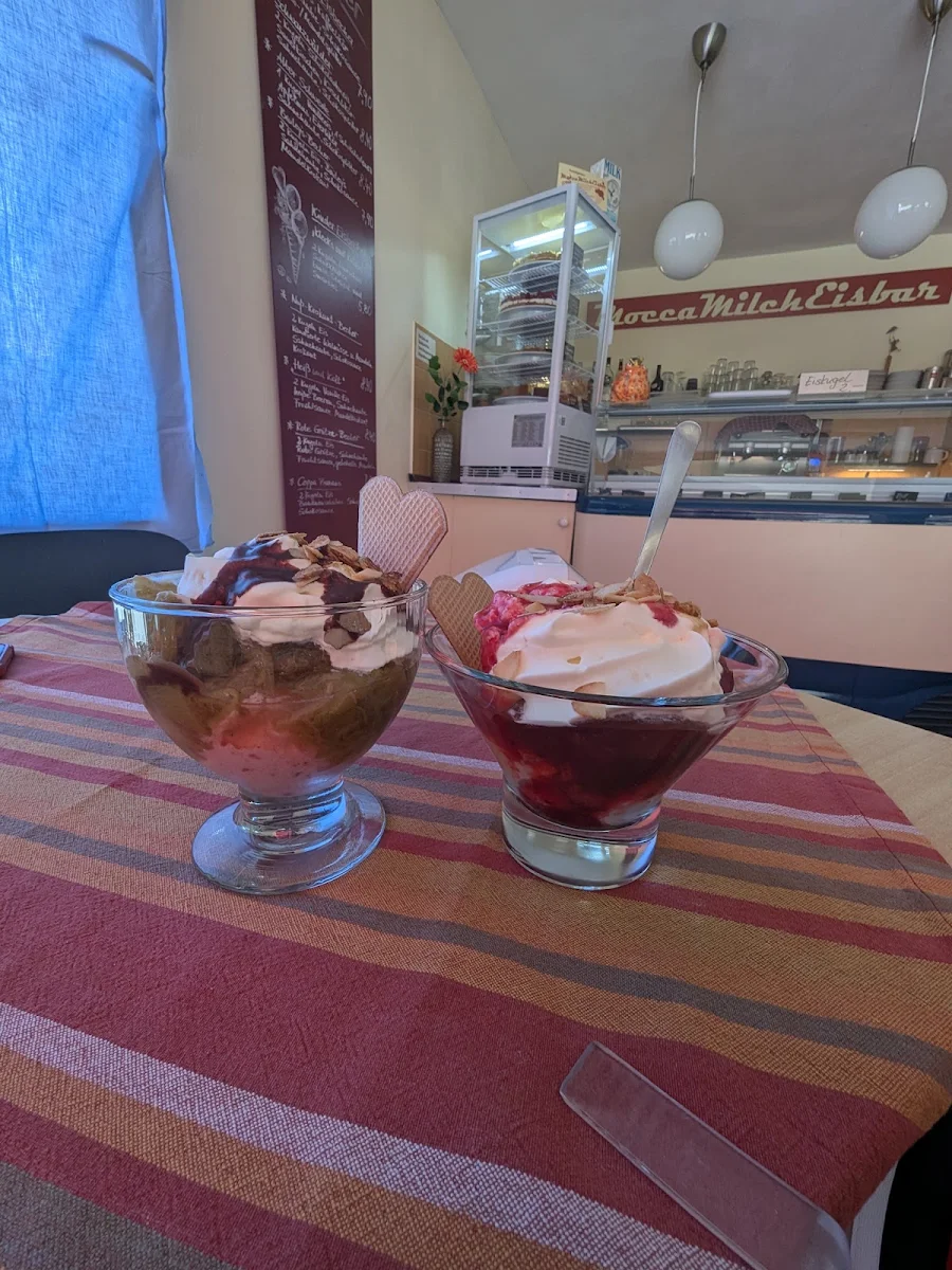 Essen und Trinken, Mocca Milch Eisbar