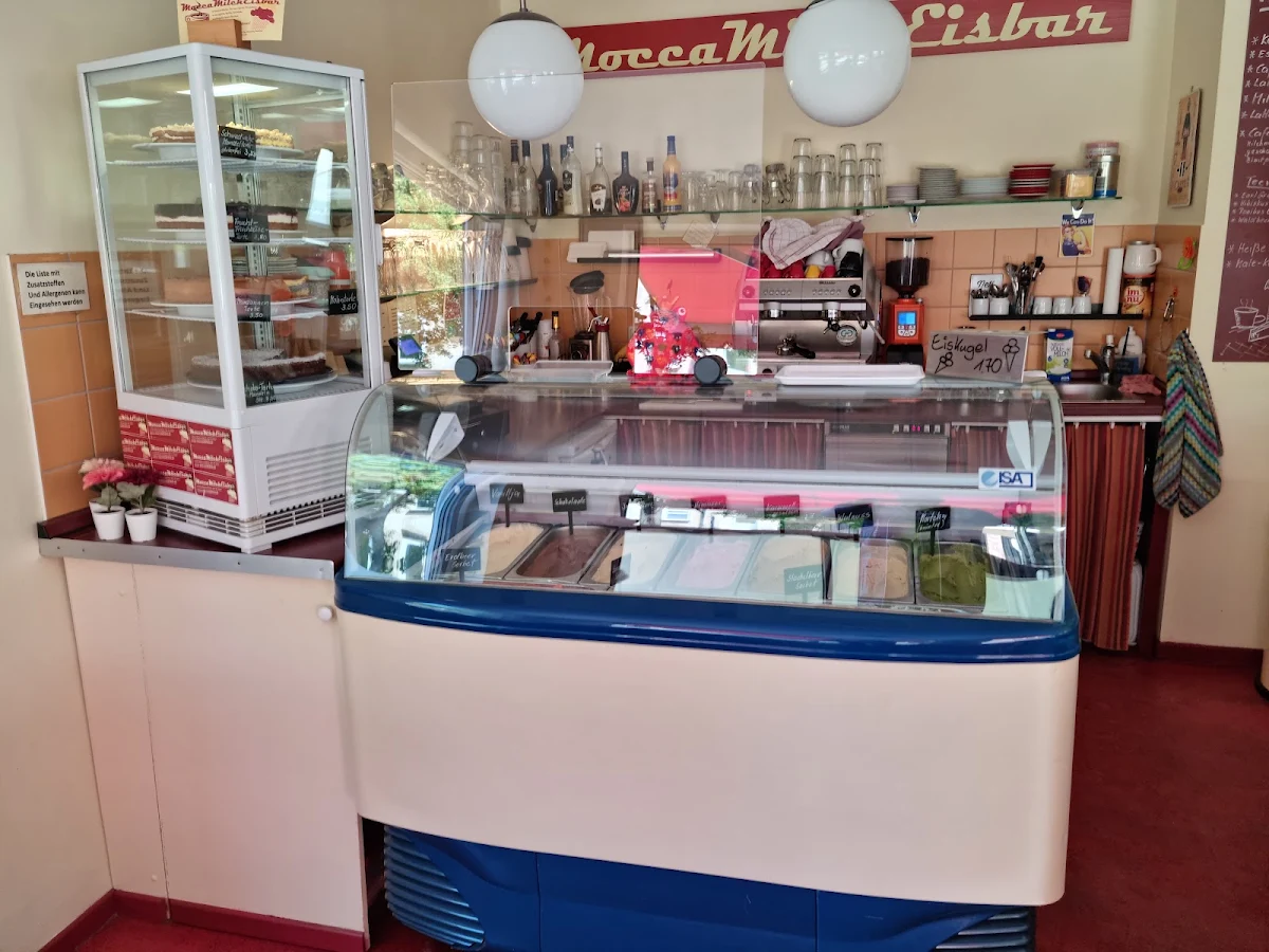 Atmosphäre, Mocca Milch Eisbar
