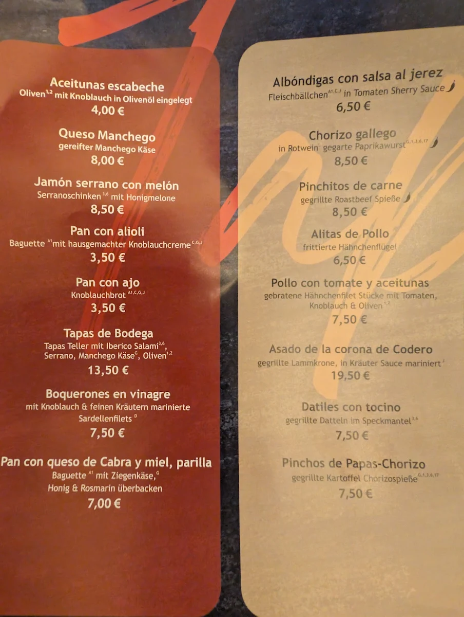 Speisekarte photo 2