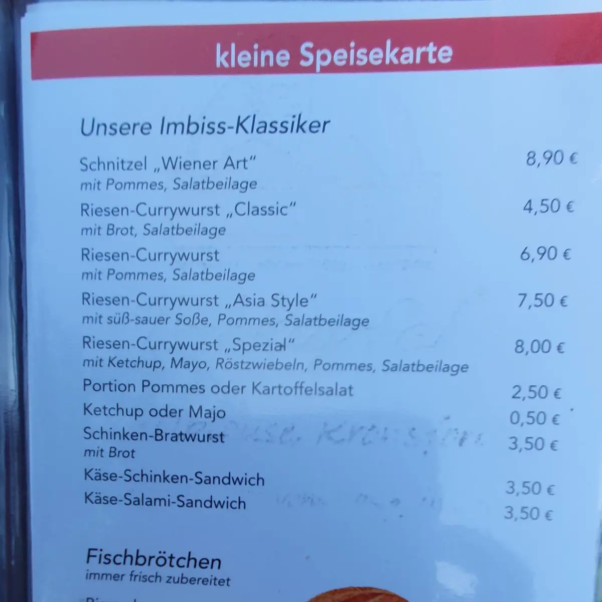 Speisekarte photo 3