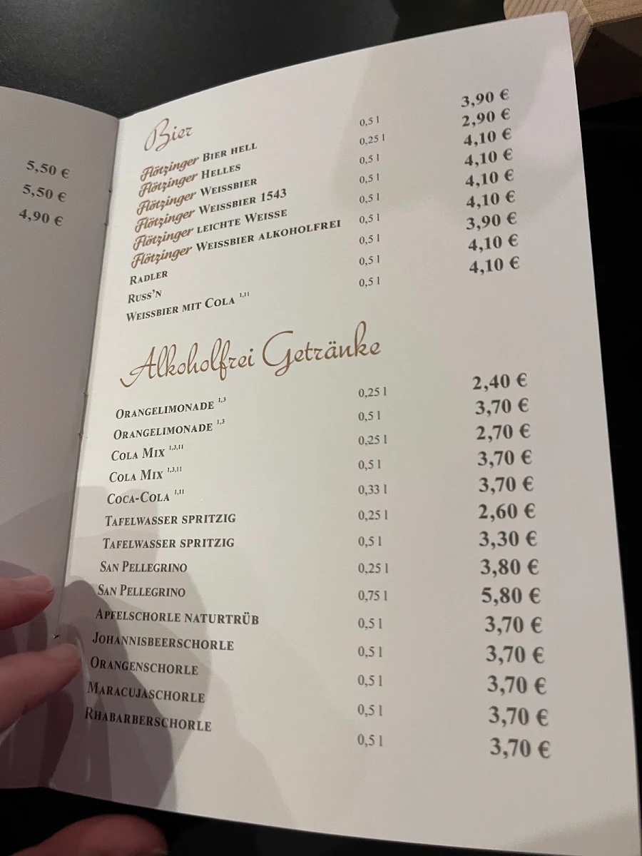 Speisekarte photo 2