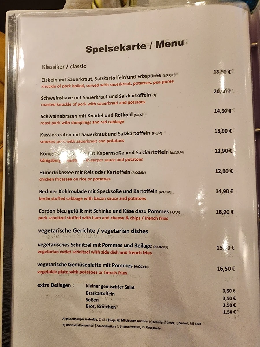 Speisekarte photo 4