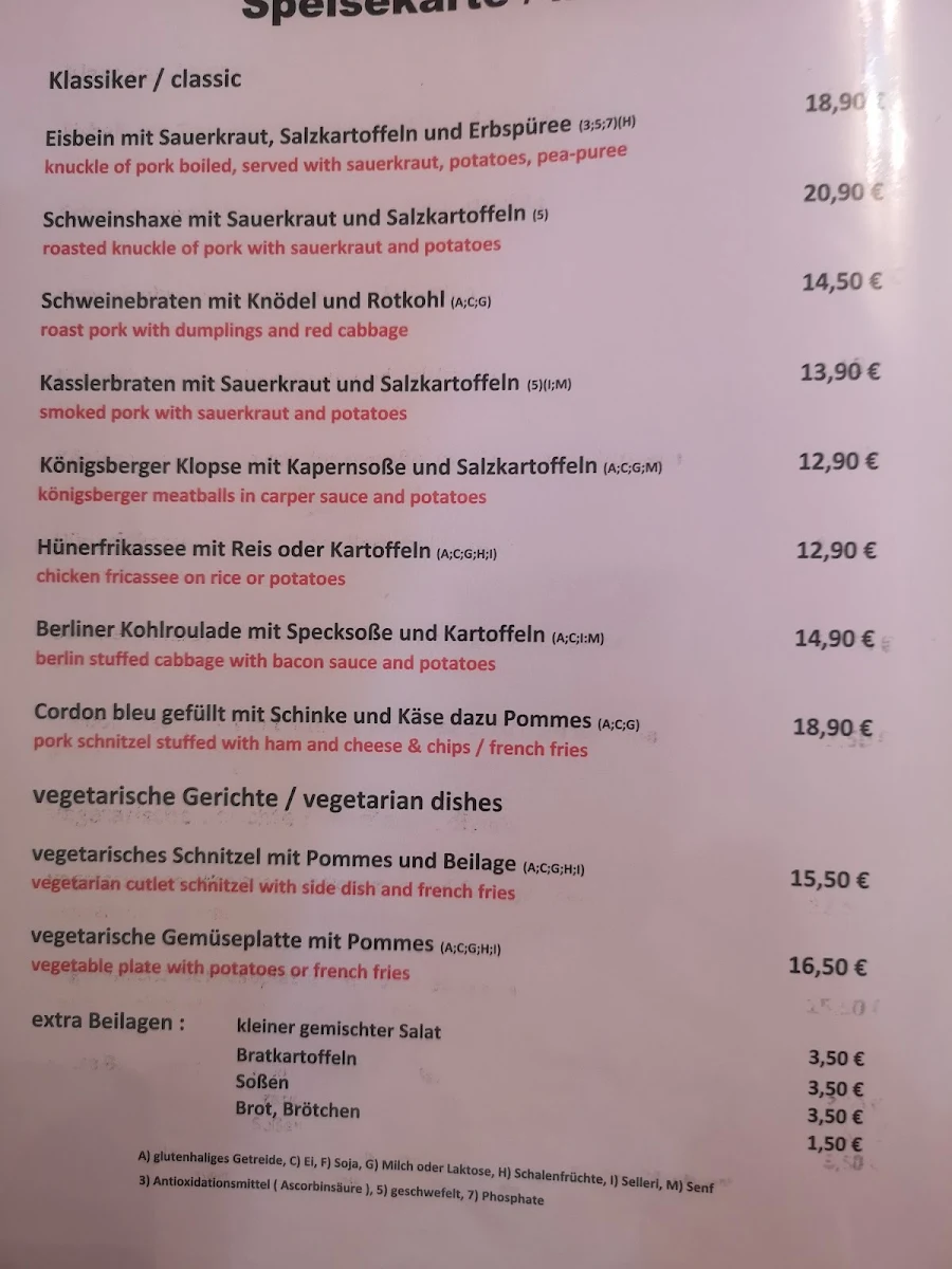 Speisekarte photo 5
