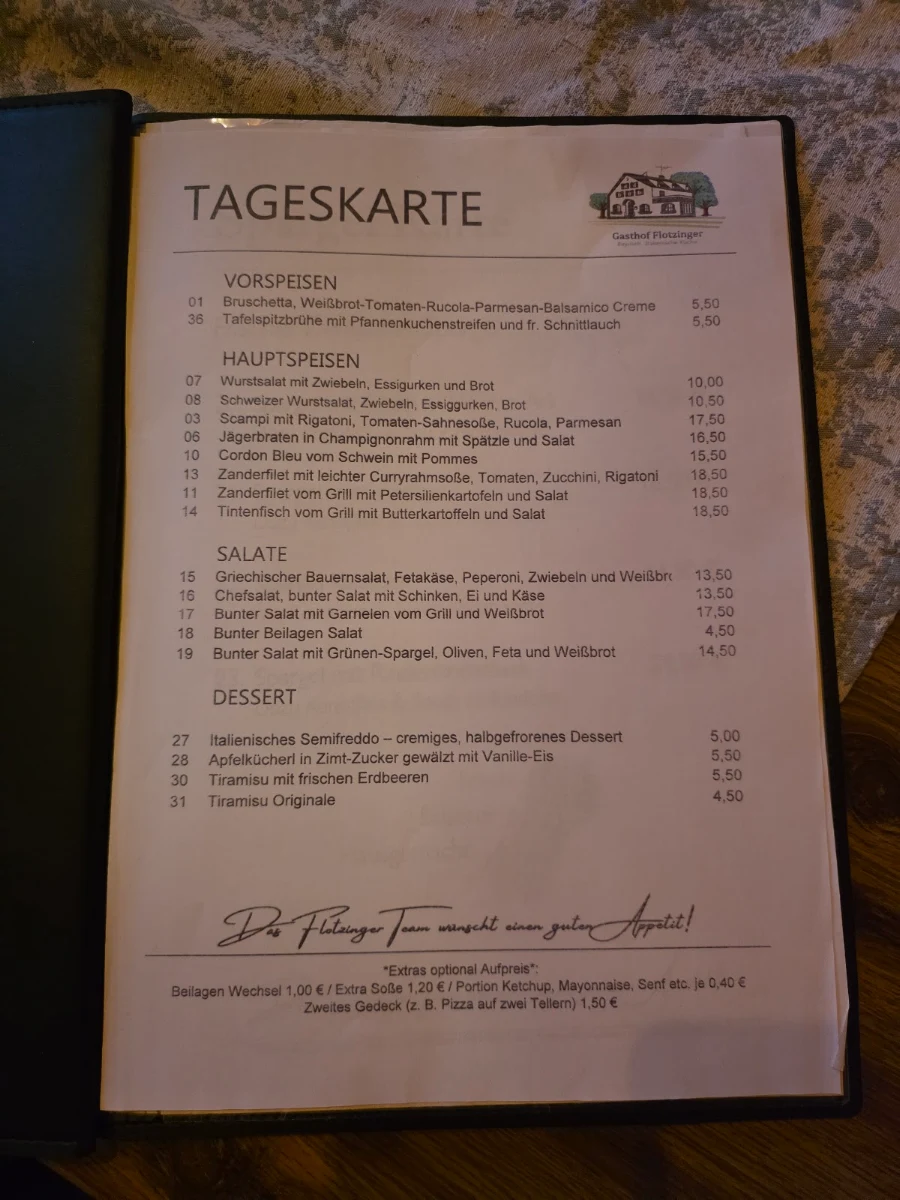 Speisekarte photo 1