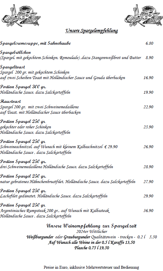 Speisekarte photo 3