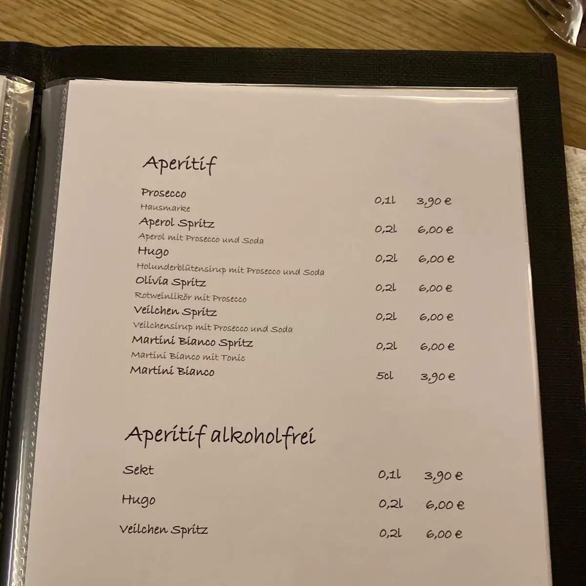 Speisekarte photo 4