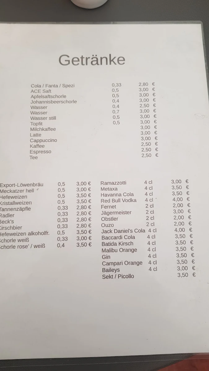 Speisekarte photo 5