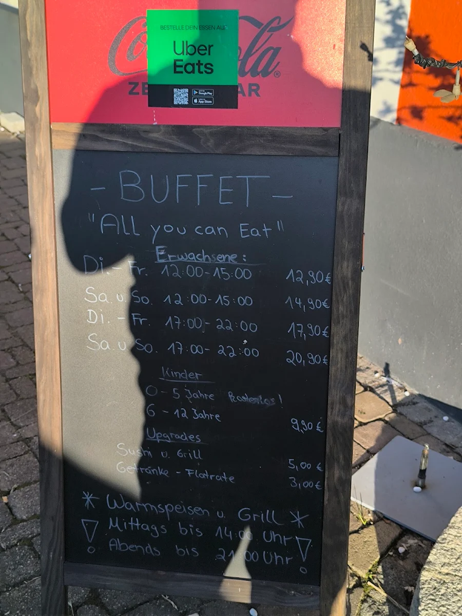 Speisekarte, Panda Royal