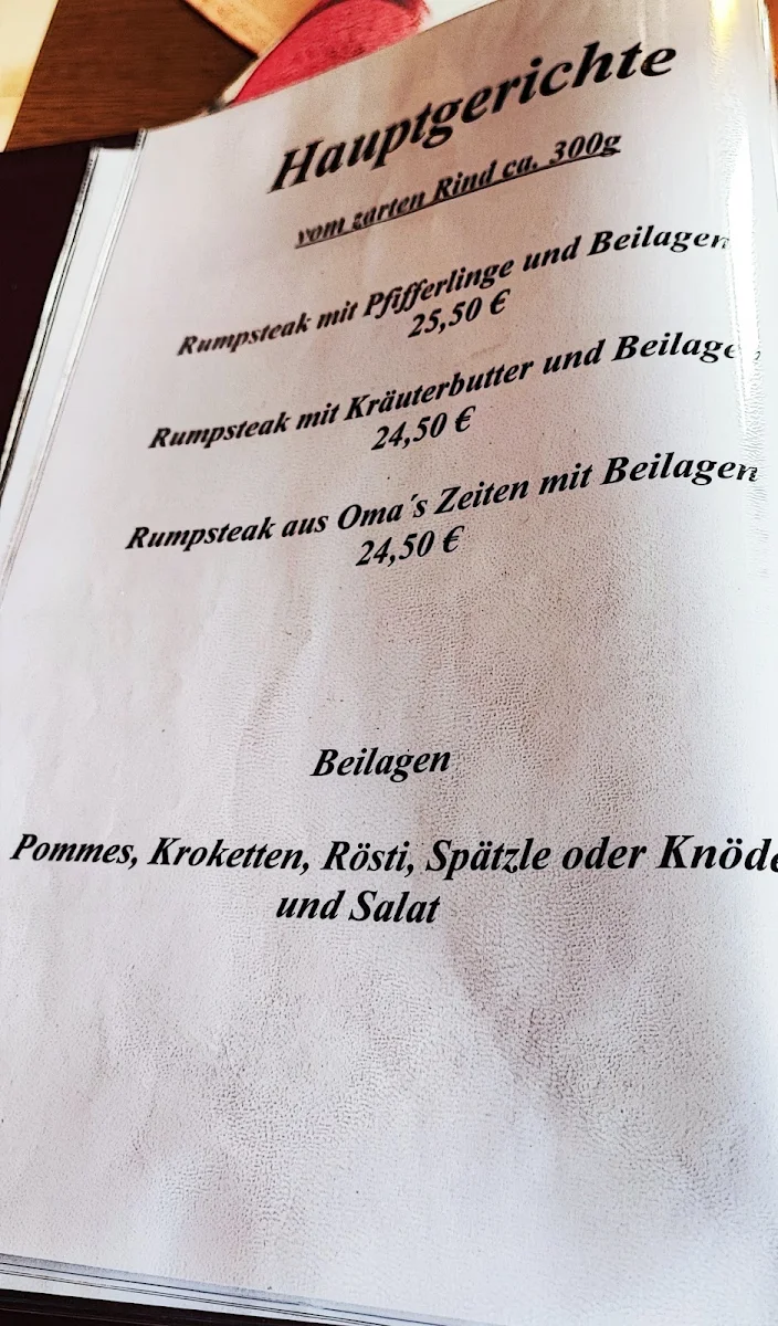 Speisekarte photo 4
