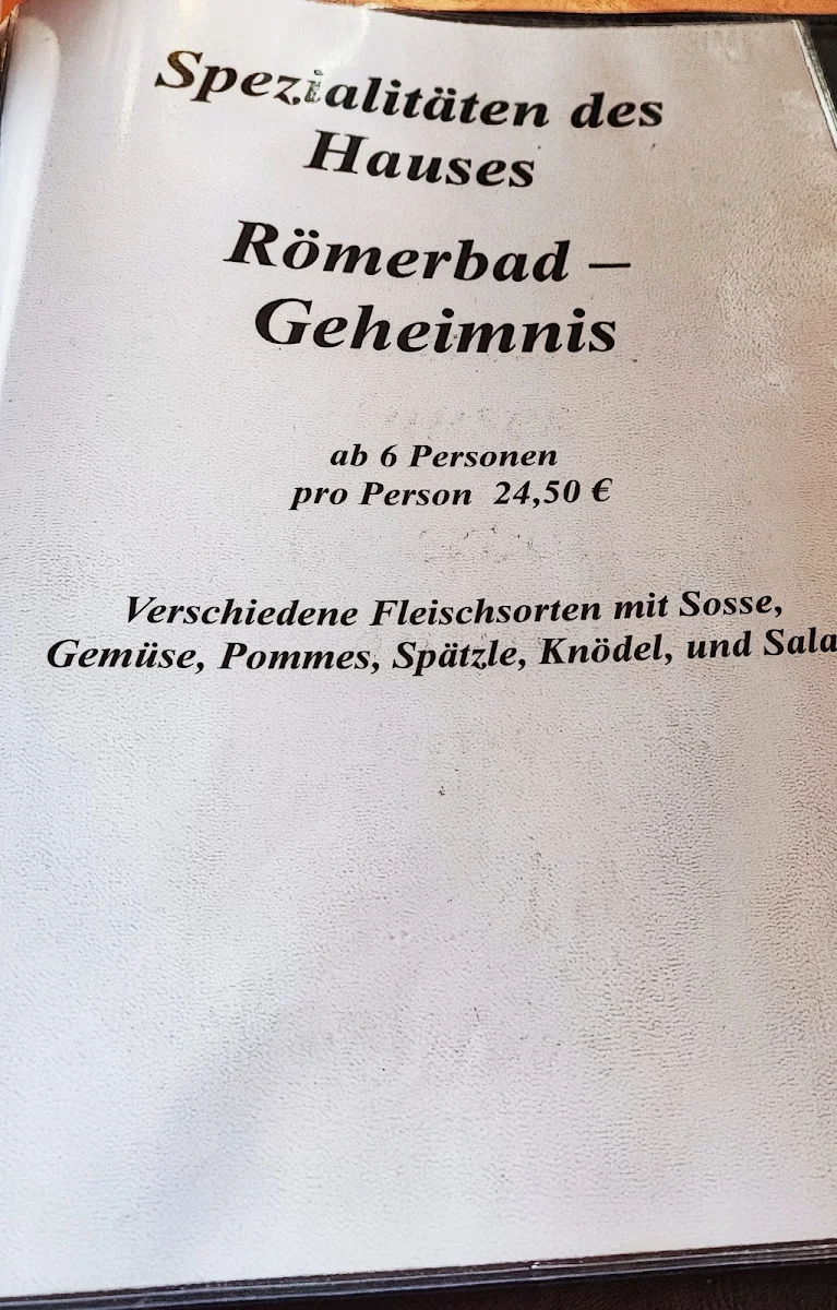 Speisekarte photo 6
