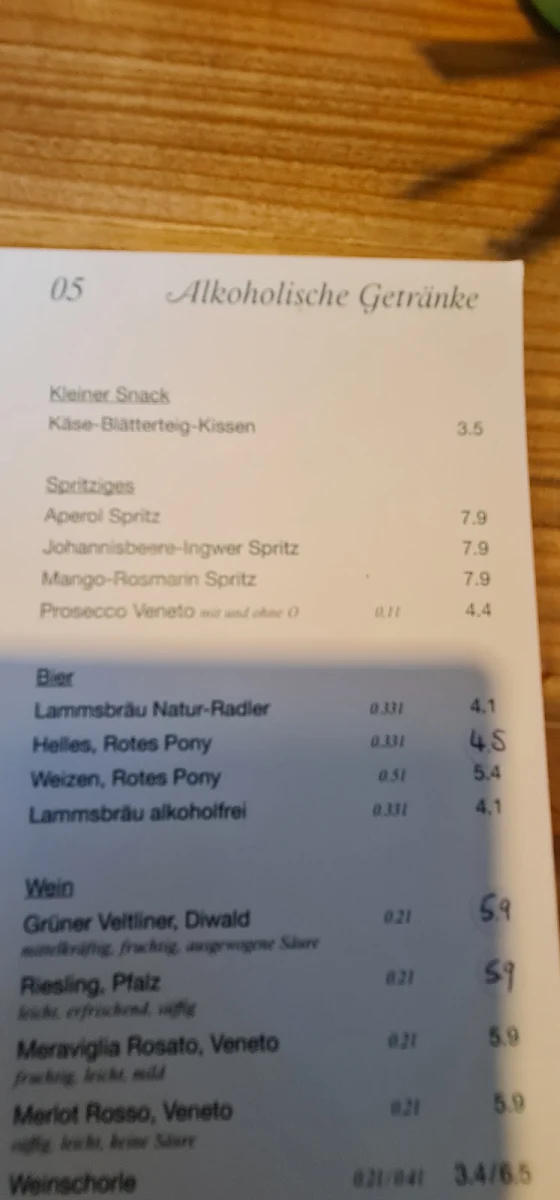Speisekarte photo 7