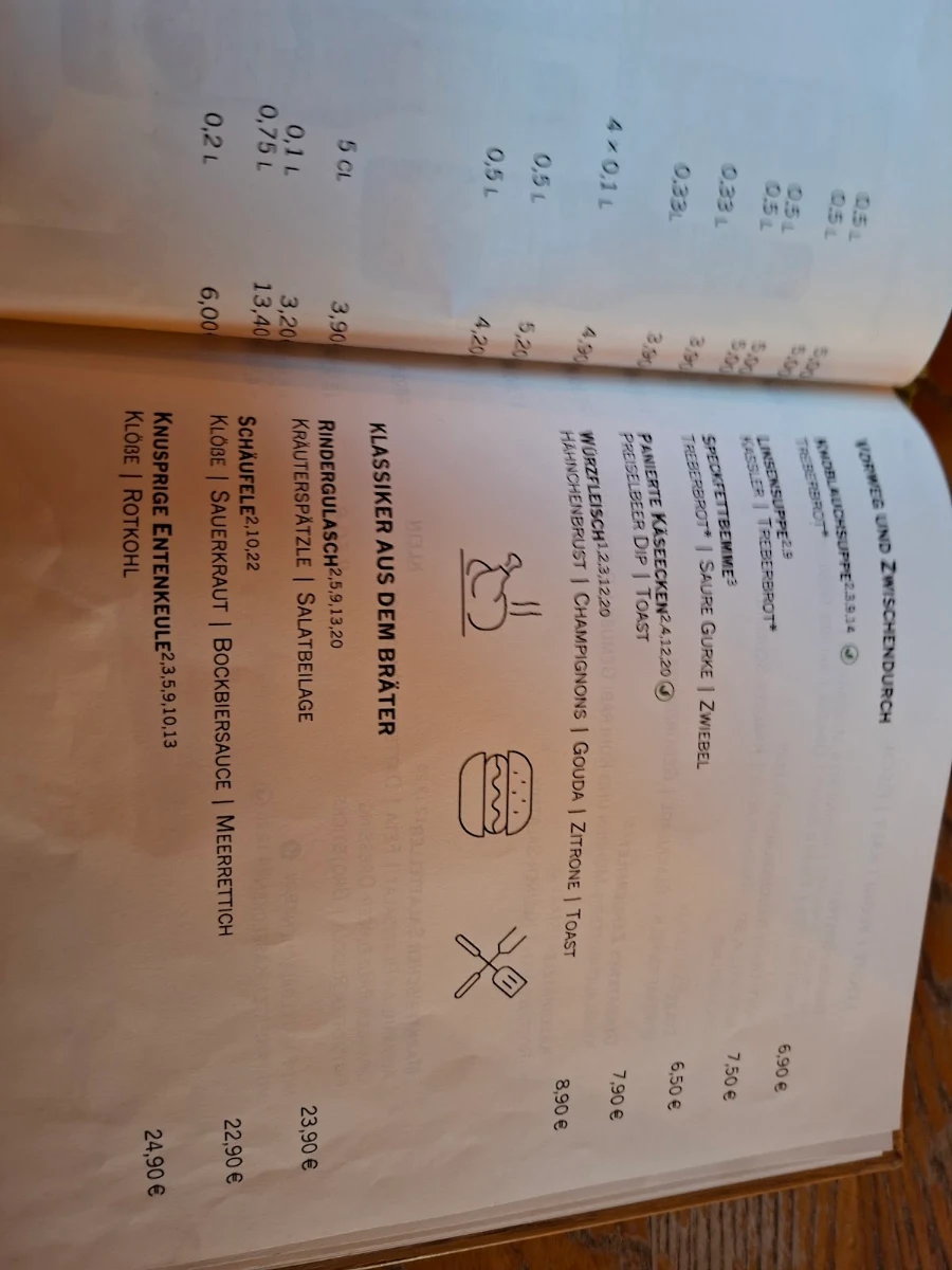 Speisekarte photo 8