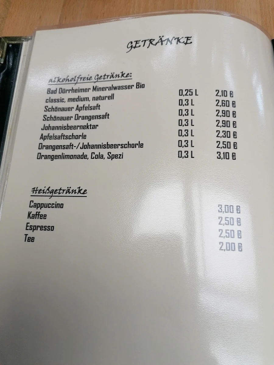 Speisekarte photo 5