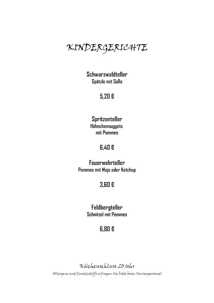 Speisekarte photo 9