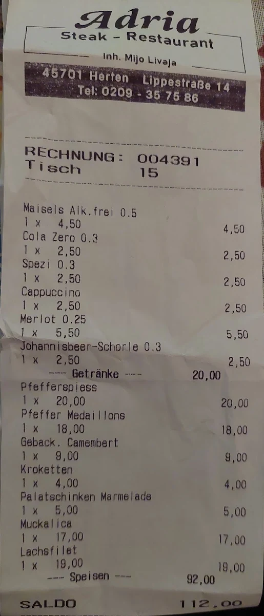 Speisekarte photo 8