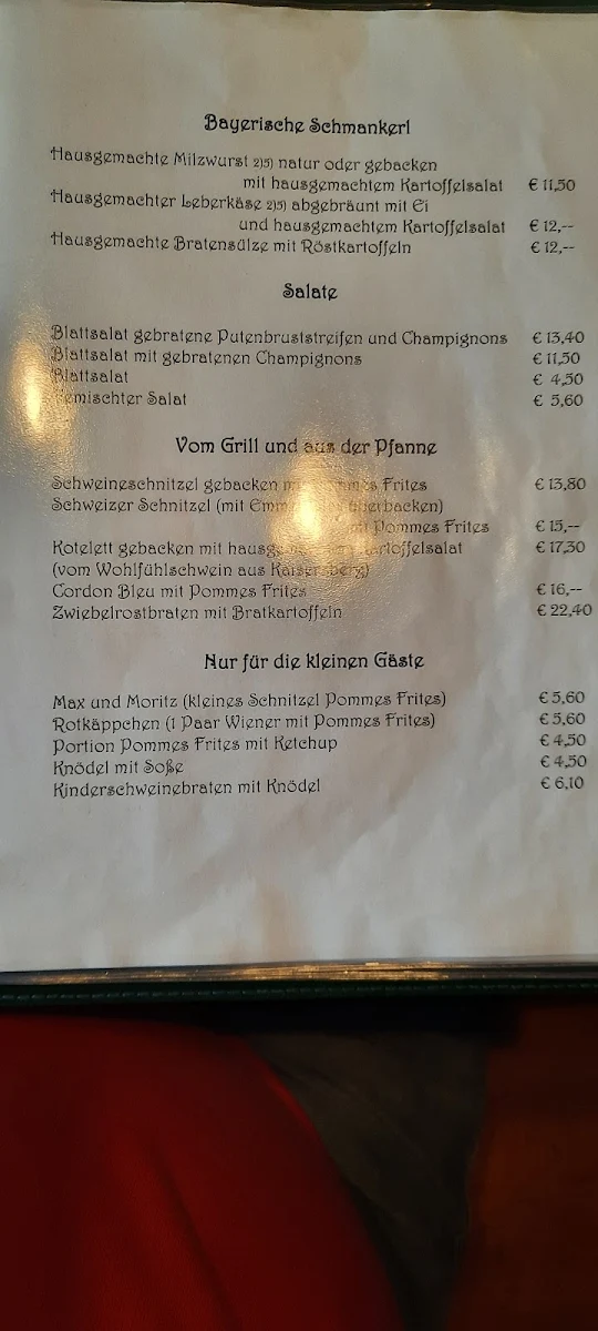 Speisekarte photo 2
