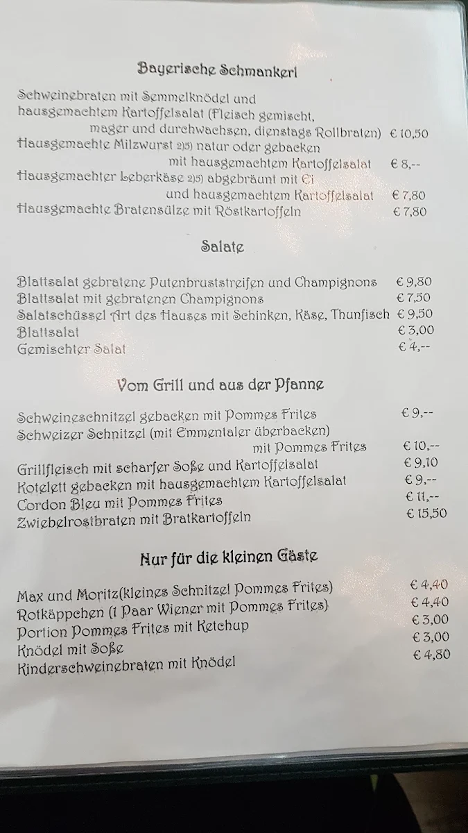 Speisekarte photo 3