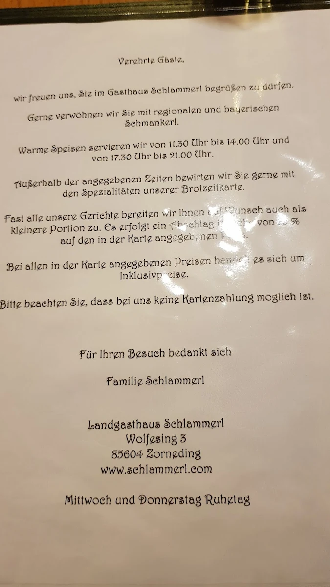 Speisekarte photo 8