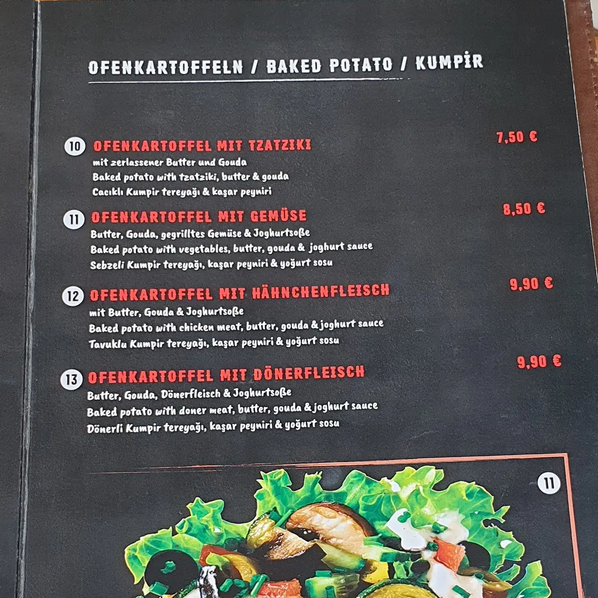 Speisekarte photo 4