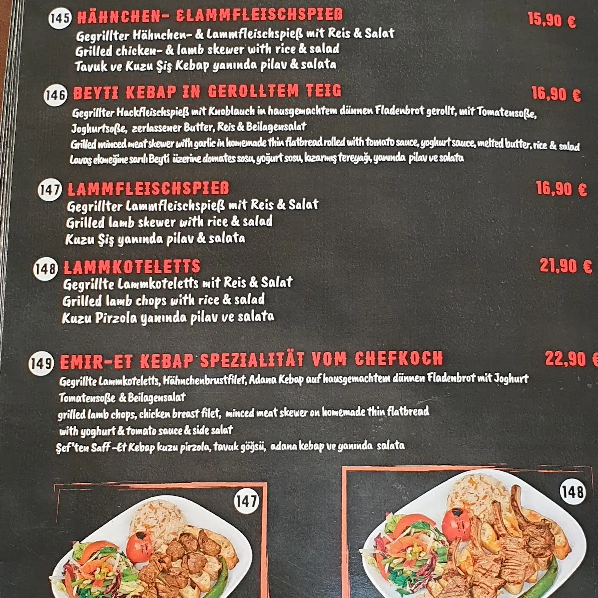 Speisekarte photo 6