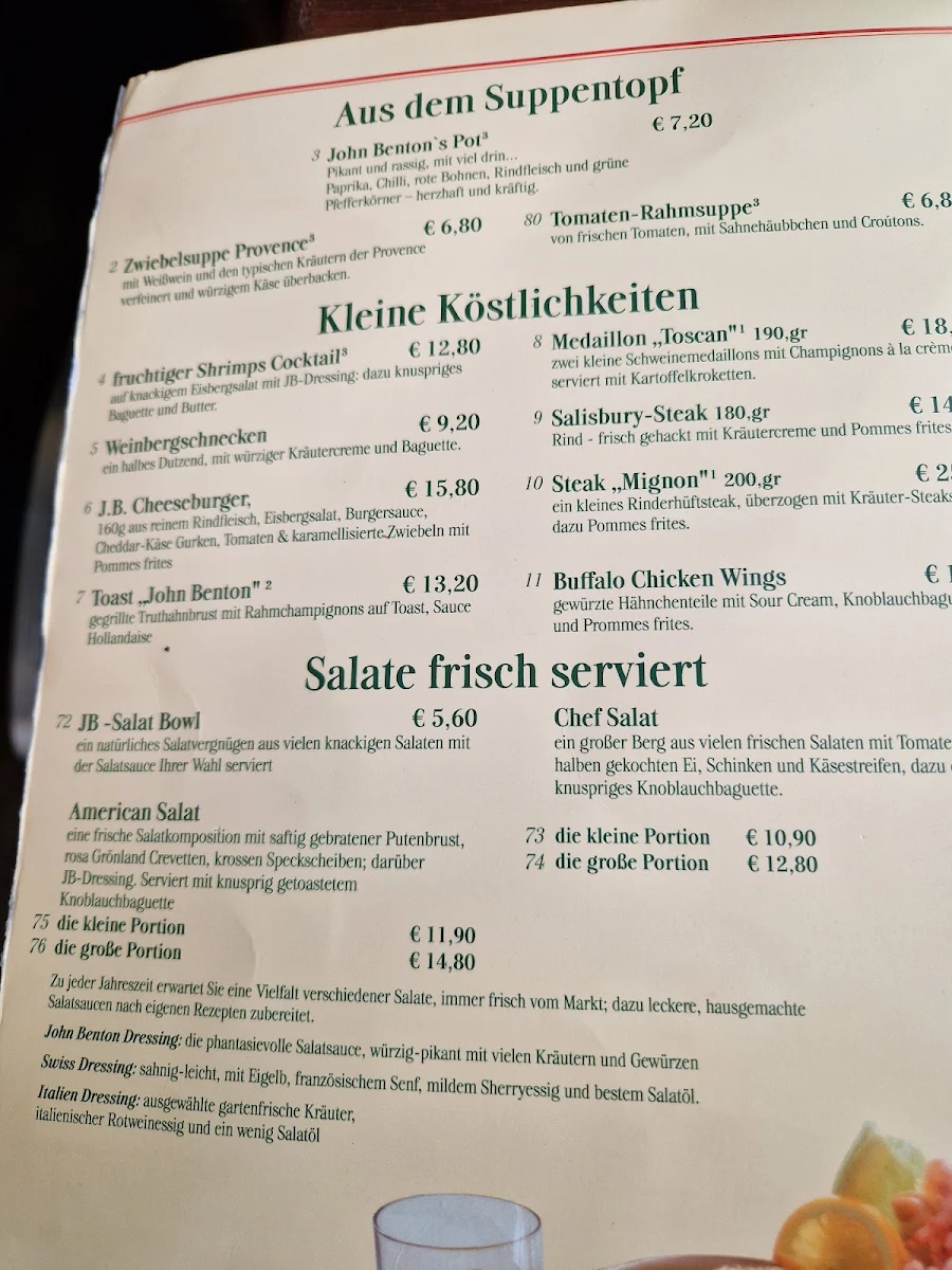 Speisekarte photo 2