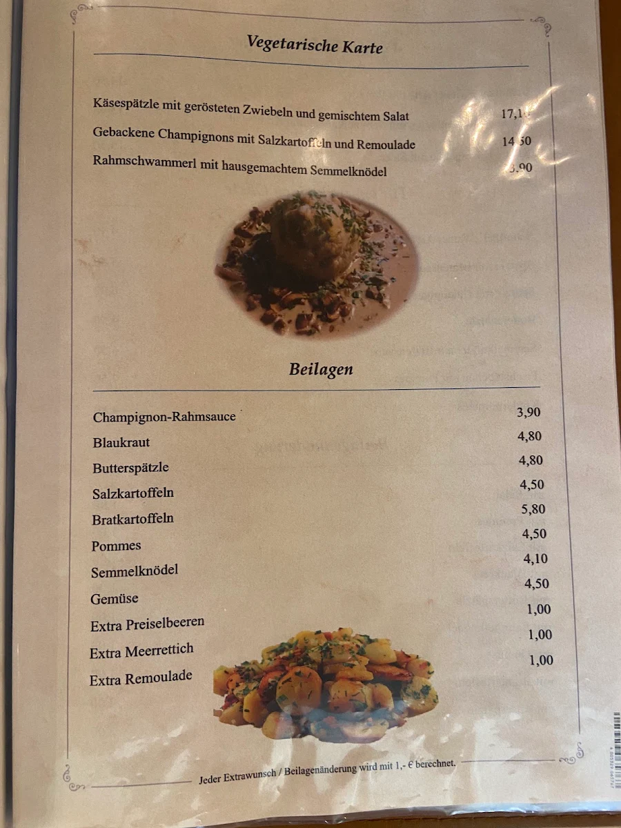 Speisekarte photo 1
