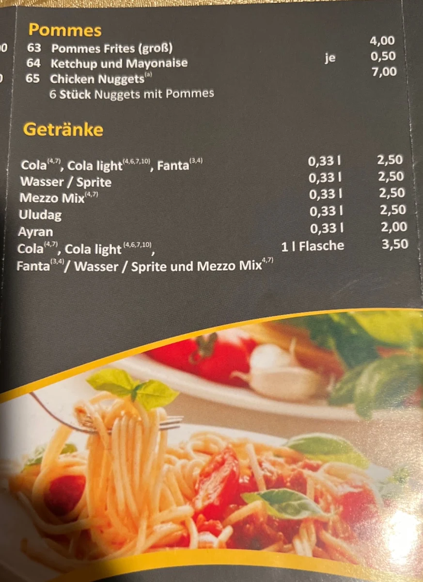 Speisekarte photo 1