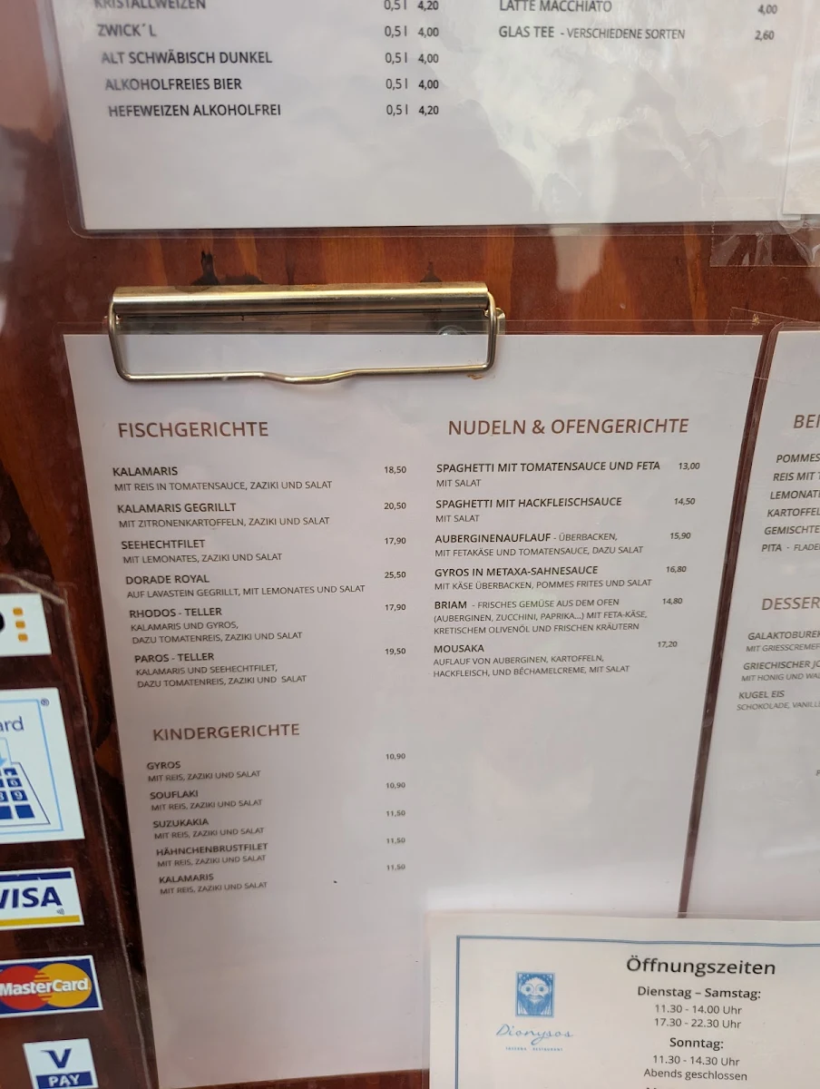 Speisekarte photo 3