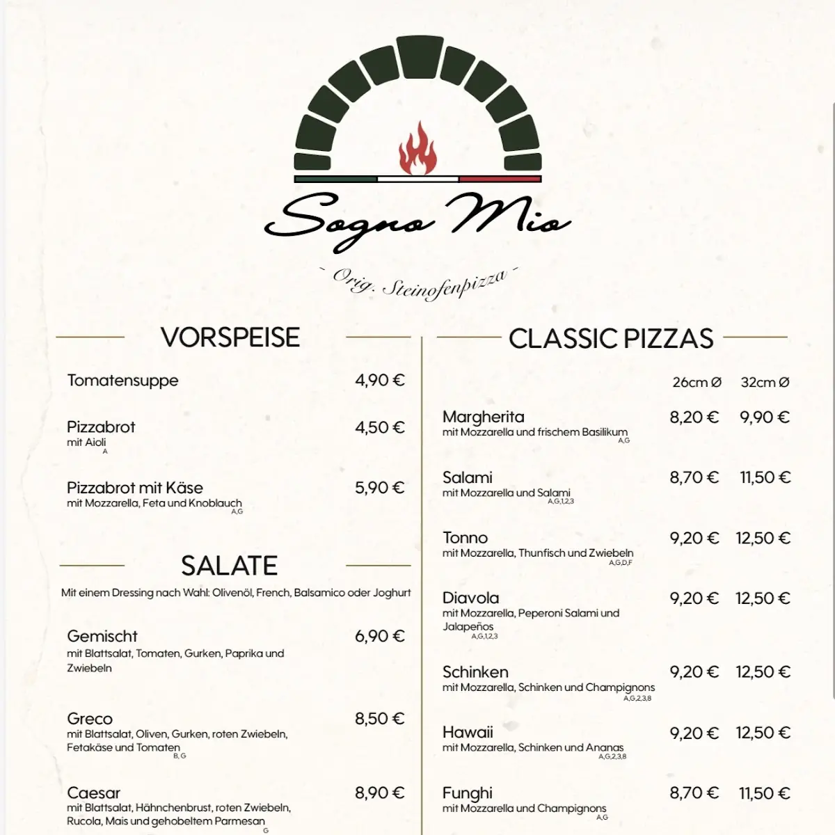 Speisekarte photo 2