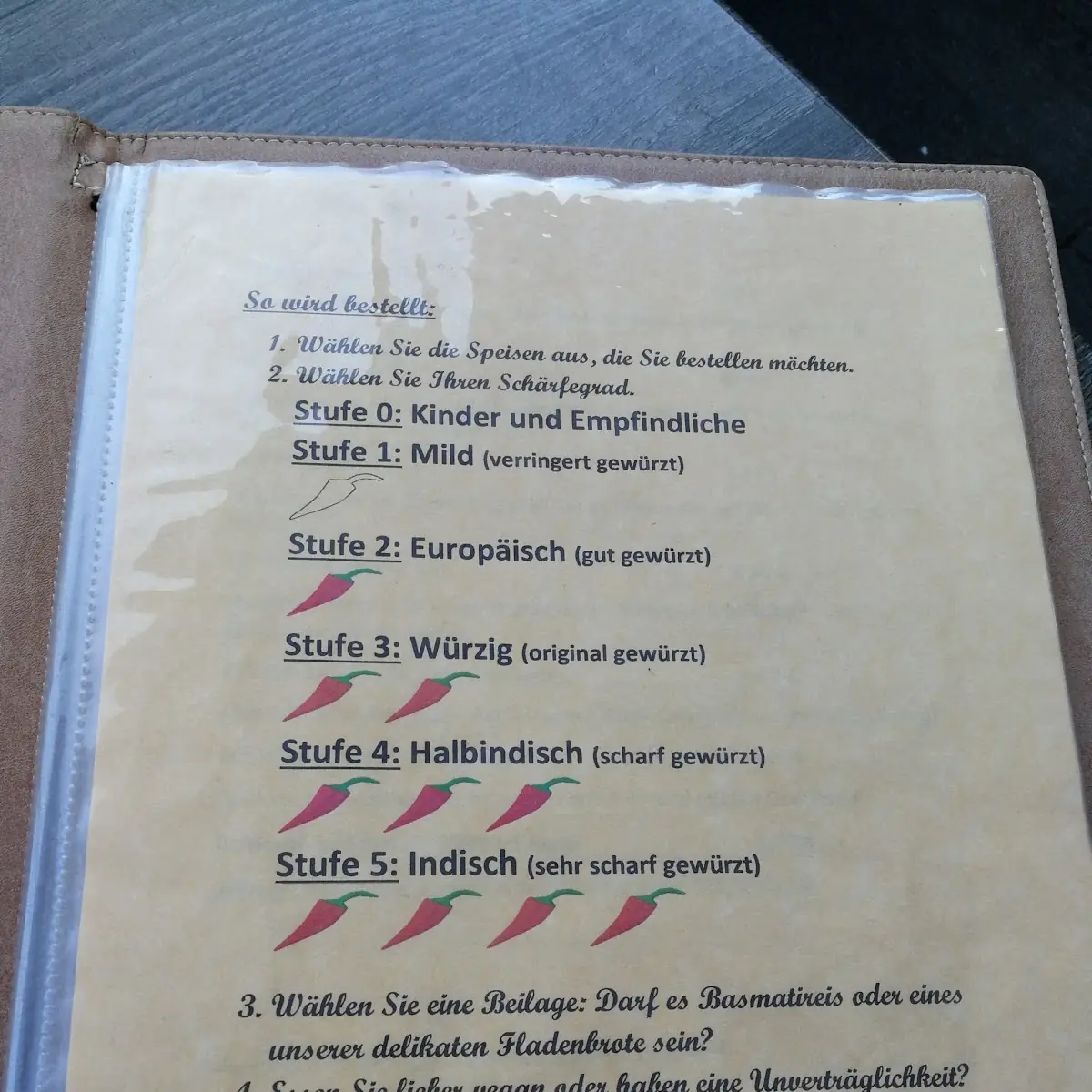 Speisekarte photo 1