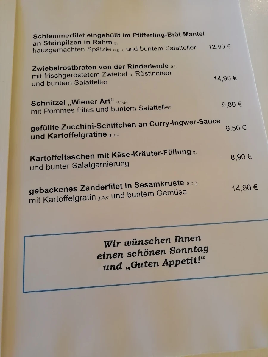 Speisekarte photo 4