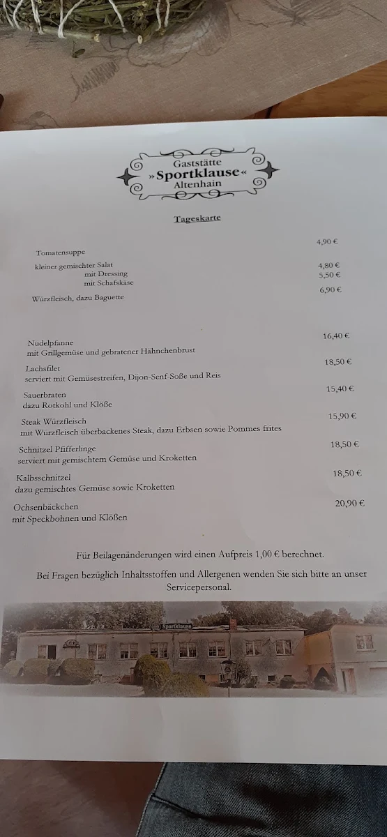 Speisekarte photo 3