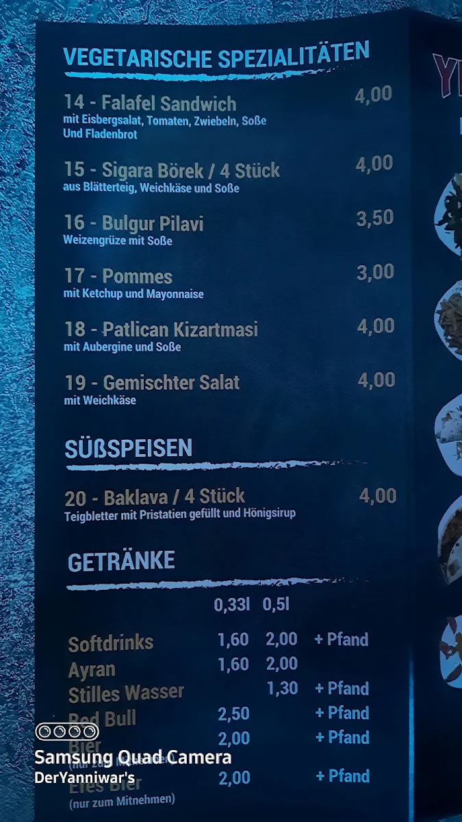 Speisekarte photo 3
