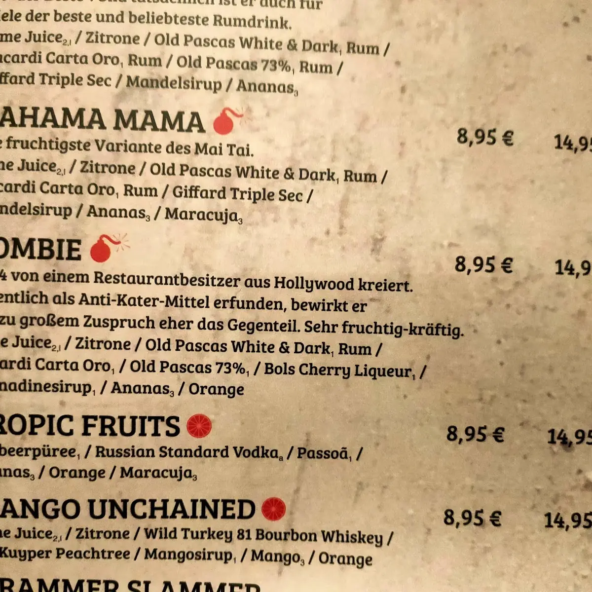 Speisekarte photo 6