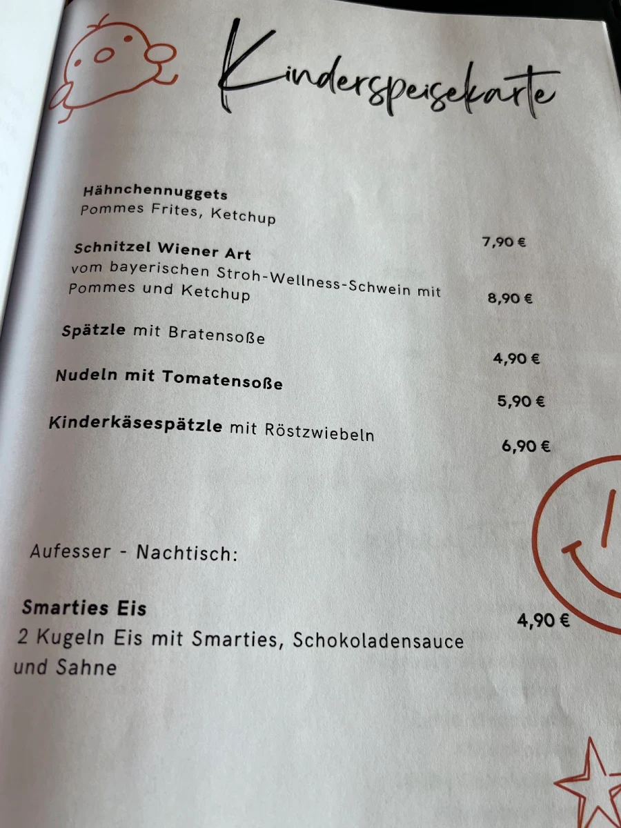 Speisekarte, Posthalterei Betreiber GmbH und Co. KG