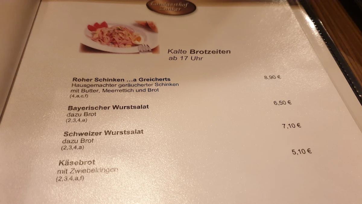 Speisekarte photo 2