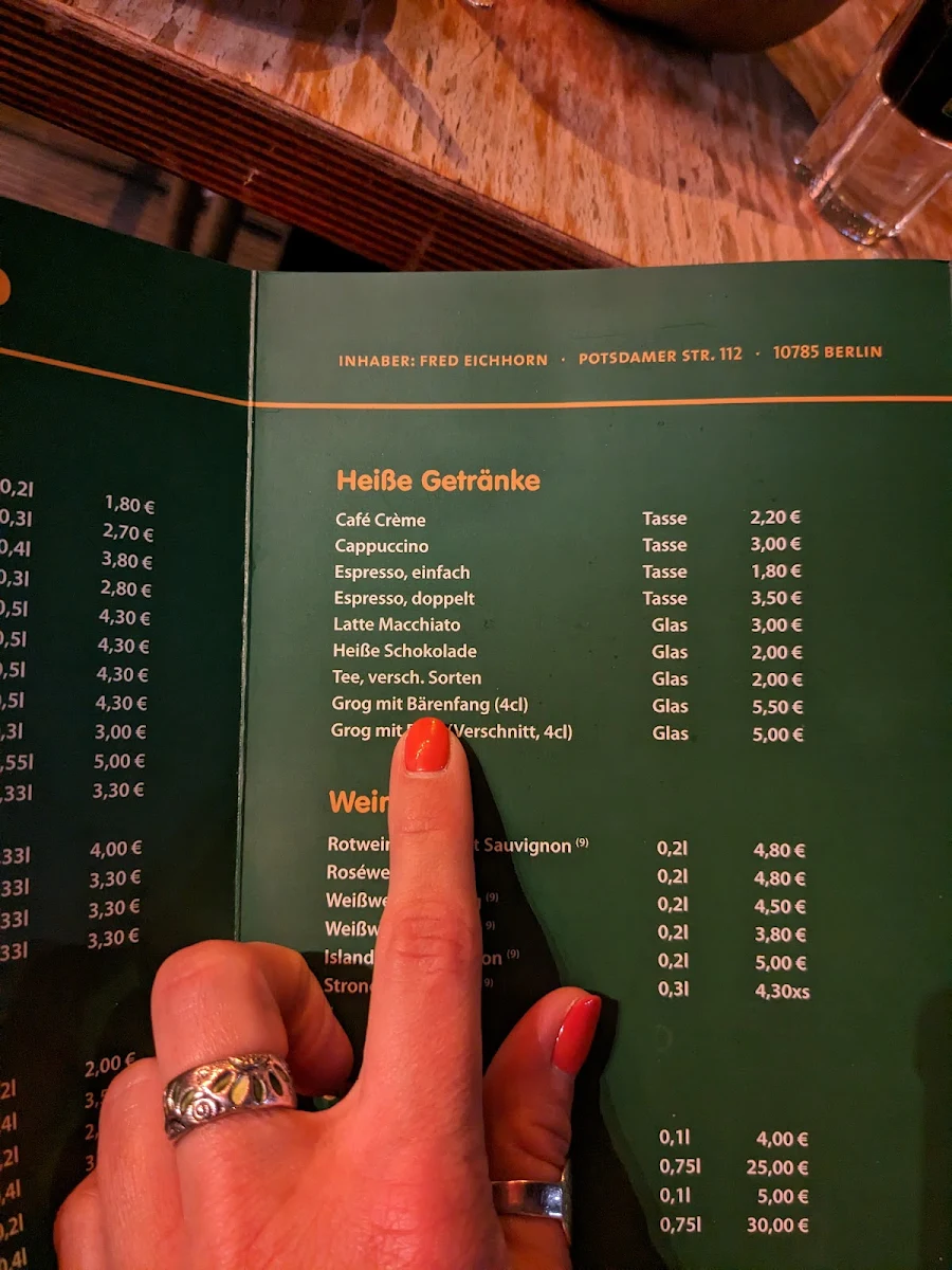 Speisekarte photo 3