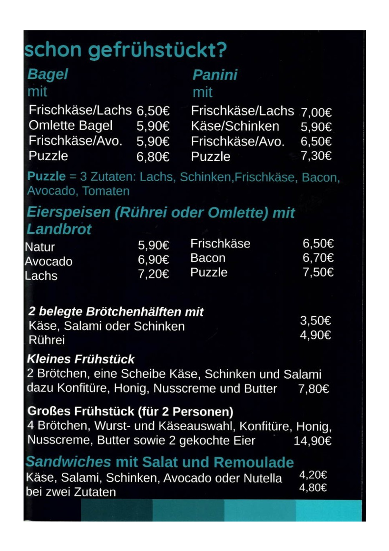 Speisekarte photo 1